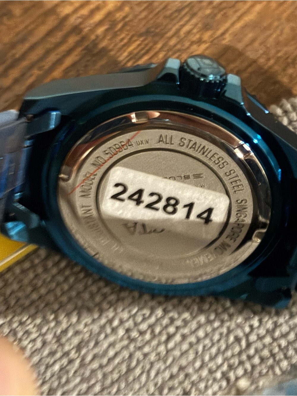 Lot 6 Invicta Men's Watches and 1 TechnoMarine in 8 Slot Invicta Hard - Picture 14 of 16